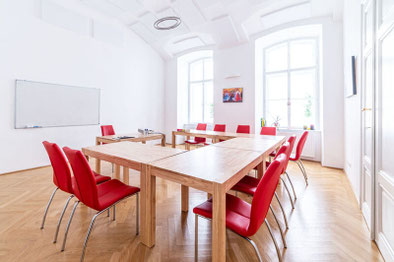 Kursraum der Sprachschule Alegría