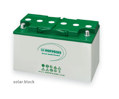 Hoppecke AGM batteries SOLARA solar energy storage