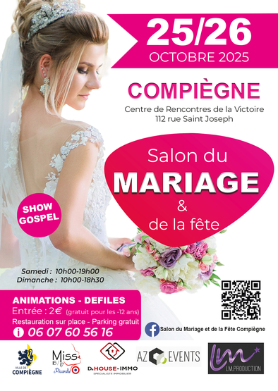 Salon du Mariage de Compiègne - 25 et 26 Octobre 2025