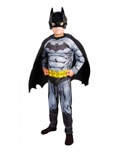 Este disfraz incluye, buzo, capa y mascara.