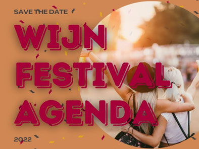 Wijnfestival agenda 2022