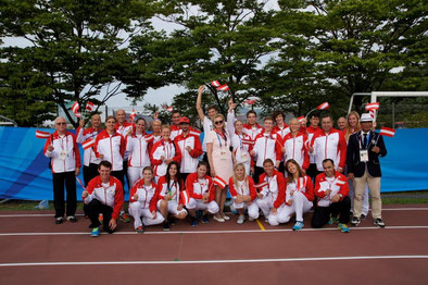 Team Austria bei der Universiade Gwangju 2015