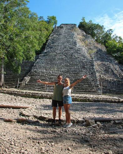 schönste Maya Tempel in Mexiko