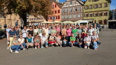 Gruppenfoto der Bildungsfahrt der LandFrauen Großdeinbach