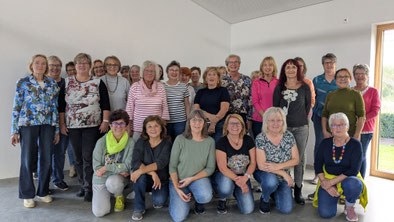 Die LandFrauen Großdeinbach beim LineDance im Oktober 2025