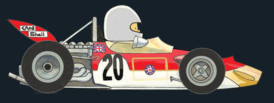 Jochen Rindt by Muneta & Cerracín