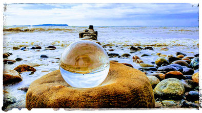 Blick auf Hiddensee