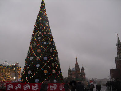 Place Rouge à Noël 2011
