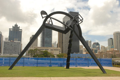 A sculpture I stumbled upon in Brisbane.