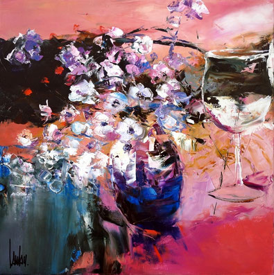 "Sakura" - 50x50 - vendue