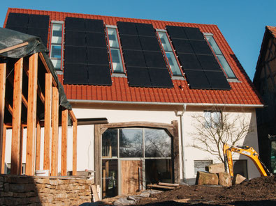 Scheunenausbau mit Hanfkalk
