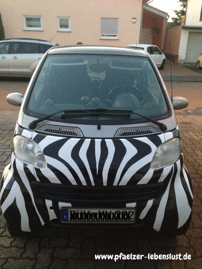 Smart Fortwo Zebramuster Zebrastreifen