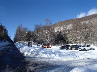 蓼科山　雪山入門　ツアー