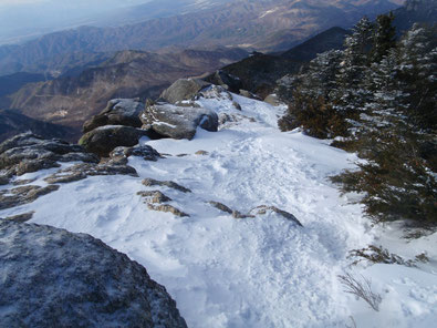 金峰山　雪山　登山　ツアー