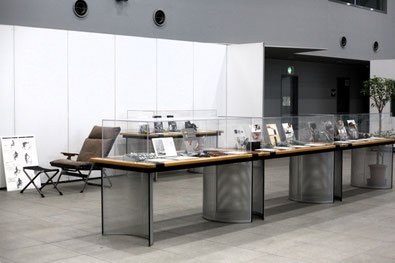 現在、燕三条地場産業振興センター内での展示中！