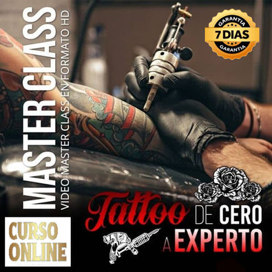 Curso Online Tattoo de Cero a Experto, cursos de oficios online,