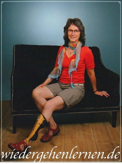 Privataufnahme 2011. Noch mit ToeOff-Orthese - jeder Schritt eine Qual