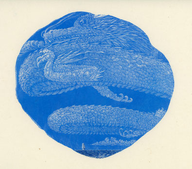2020 Direction of The Voyage 17. 0x 19. 8cm-Limited Edition 30 ¥38,000 Wood Engraving