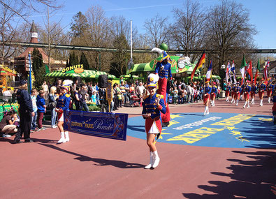Parade im Europapark Rust