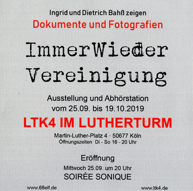  25.09. - 19.10.2019 / LTK4 im Lutherturm