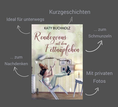 Frau kippelt mit Stuhl, Buch-Cover