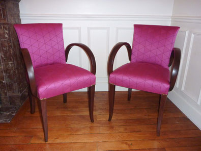 Fauteuils bridge vintage