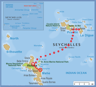 Seychellen, Reisebericht Seychellen, La Digue, Anse Source d'Argent, La Passe, Praslin, Reisebericht La Digue, Mahé, Big Sister Island, Felicité Island, Grand Anse, Anse Réunion, La Digue Island Lodge, Transfer Mahé-La Digue, Petit Anse, Anse Patates, 