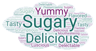 Sweet (Dulce) - Sinónimos en inglés.