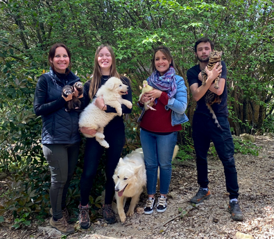 equipe du domaine eiwah soigneur animalier atelier pédagogique 