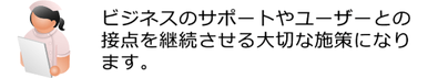 島根県松江市　インターネットマーケティング応援隊　サービスラインアップ　ユーザーとの接触からゴールまでの重要工程　メール配信最適化