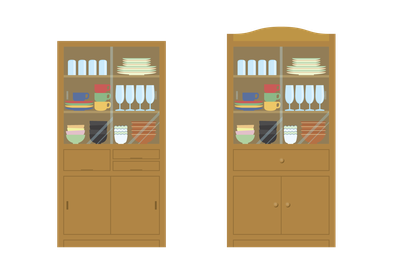 ひたちなか市の不用な食器棚の家具処分