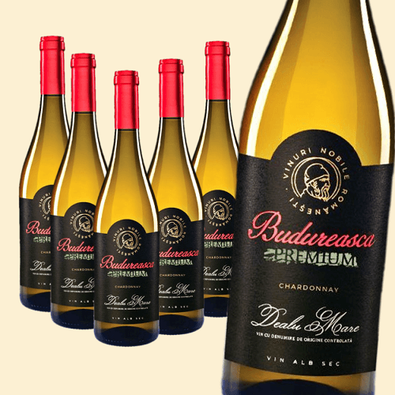 6-ER Weinpaket Budureasca Premium Chardonnay 2021