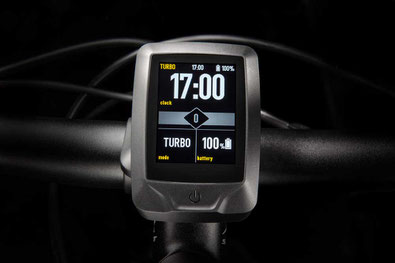 TCD Farbdisplay am Turbo Tero von Specialized