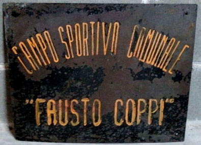 PRIMA TARGA STADIO FAUSTO COPPI