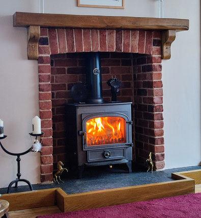 Brick Fireplace Chamber Panels