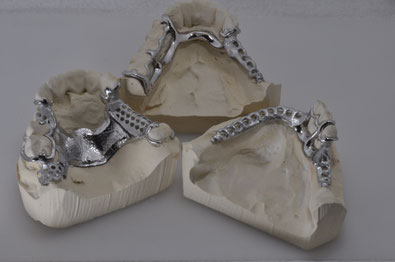 Centro Lasermelting, Scheletrati, Semilavorati