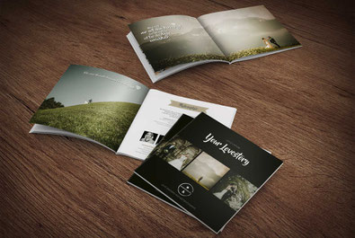 Corporate Publishing Hochzeitsfotografie Broschüre