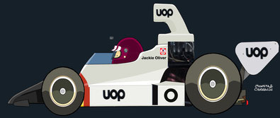 Jackie Oliver by Muneta & Cerracín - Shadow DN6 - Chevrolet