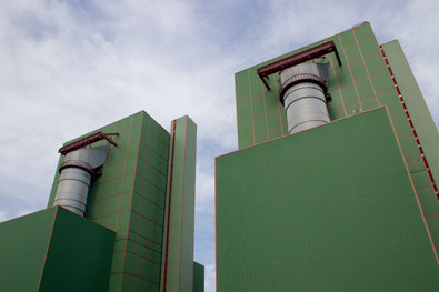 Kessel im Kraftwerk Schkopau