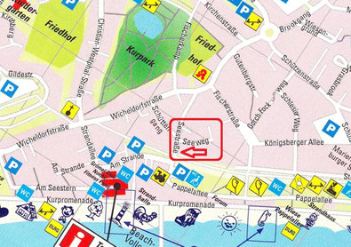 Ortsplan Grömitz