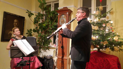 Sing Your Soul Klezmer Ulrich Lehna Meike Salzmann Akkordeon Klarinette Bassklarinette 