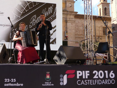 Sing Your Soul Klezmer Ulrich Lehna Meike Salzmann Akkordeon Klarinette Bassklarinette 