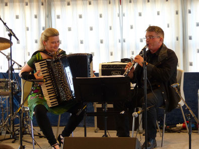 Sing Your Soul Klezmer Ulrich Lehna Meike Salzmann Akkordeon Klarinette Bassklarinette 