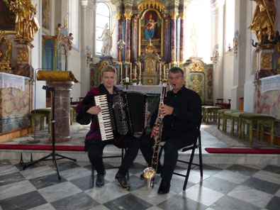 Sing Your Soul Klezmer Ulrich Lehna Meike Salzmann Akkordeon Klarinette Bassklarinette 