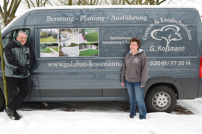 Auch im Winter eine gute Adresse: Peter und Gudrun Koßmann.