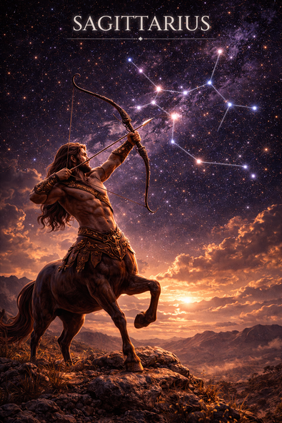 Un centaure sous sa constellation