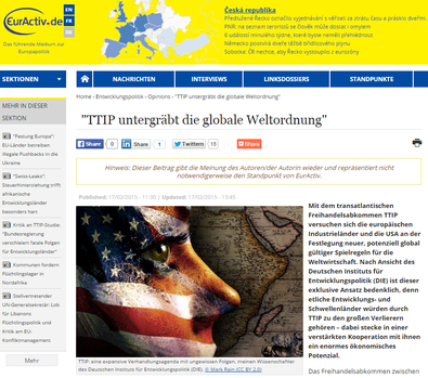 Link zu EurActiv
