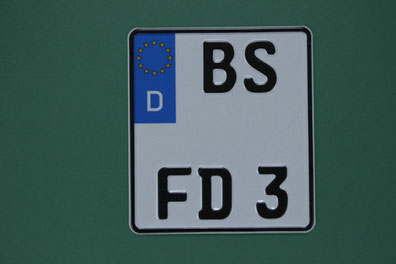 AUTOSCHILDER BRAUNSCHWEIG  NUR 6€ ST. AUTOKENNZEICHEN BRAUNSCHWEIG