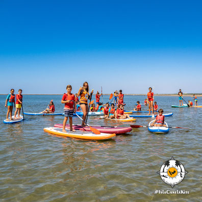 Paddle Surf y Piragua alumnos colegios