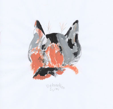 猫イラスト・猫・茶トラ